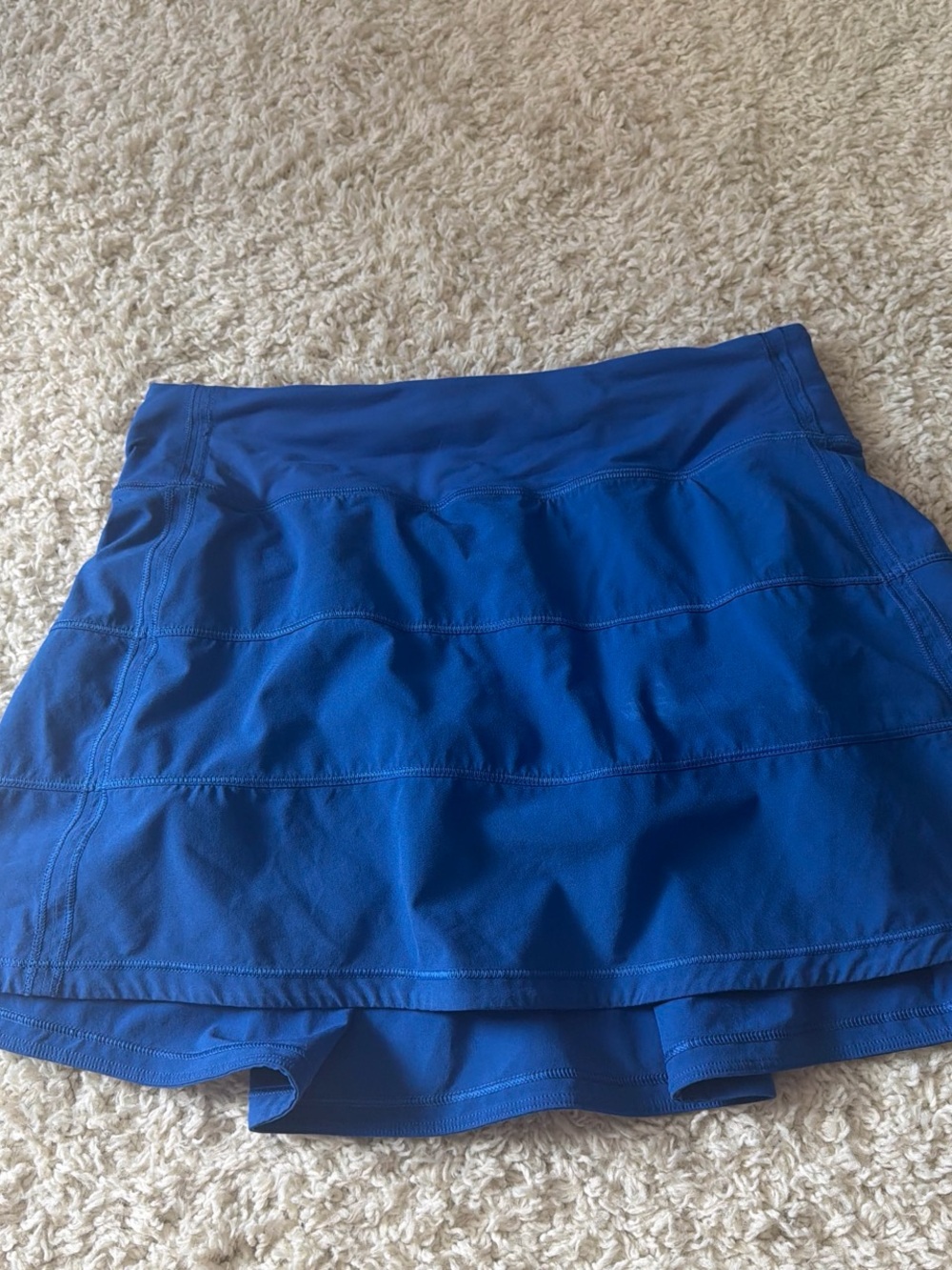 lululemon athletica Blue pace rival skirt tennis